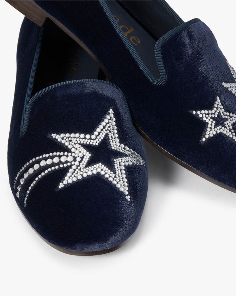 Kate Spade Lounge Stars Loafers Blue | 6450819-MK