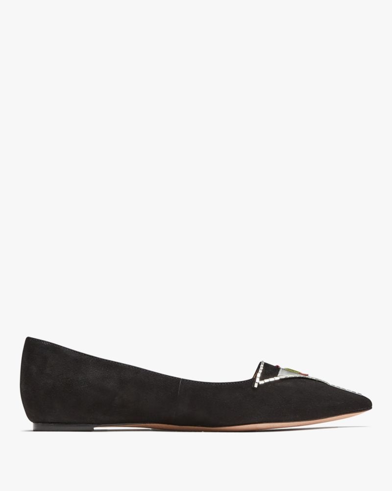 Kate Spade Make It A Double Loafers Black | 2507318-OV