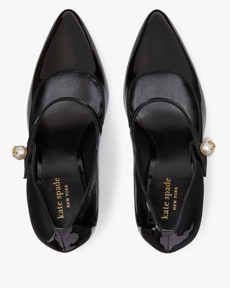 Kate Spade Maren Pearl Pumps Black | 3952841-IY