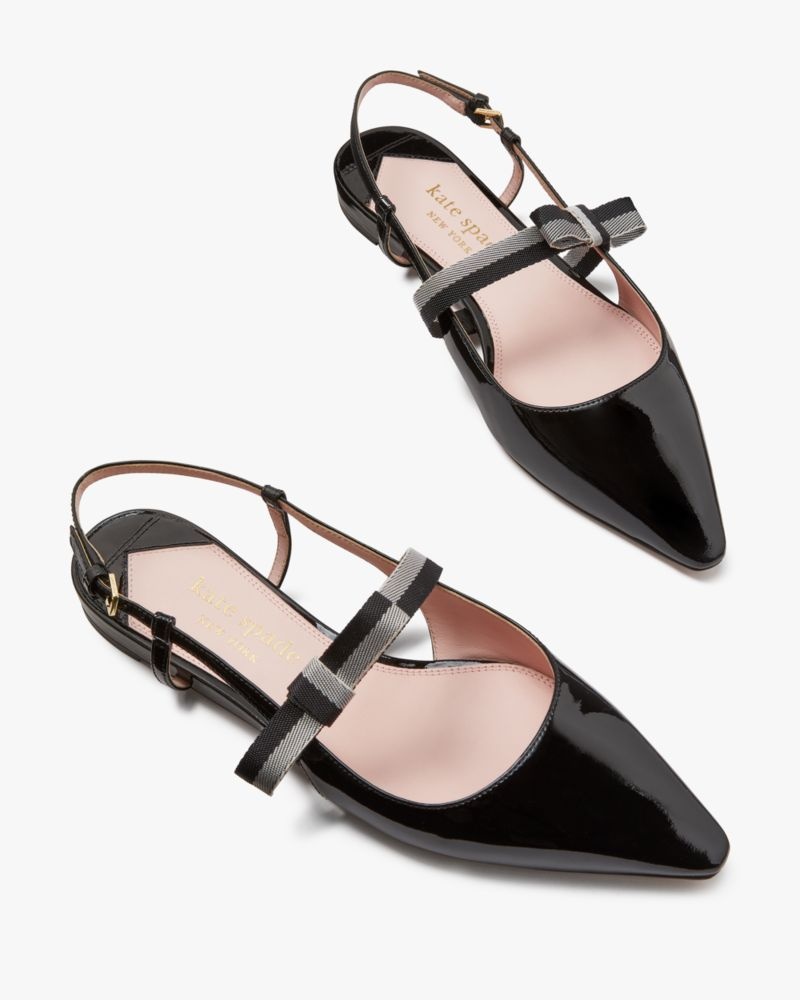 Kate Spade Maritza Flats Black Multicolor | 5270349-NR