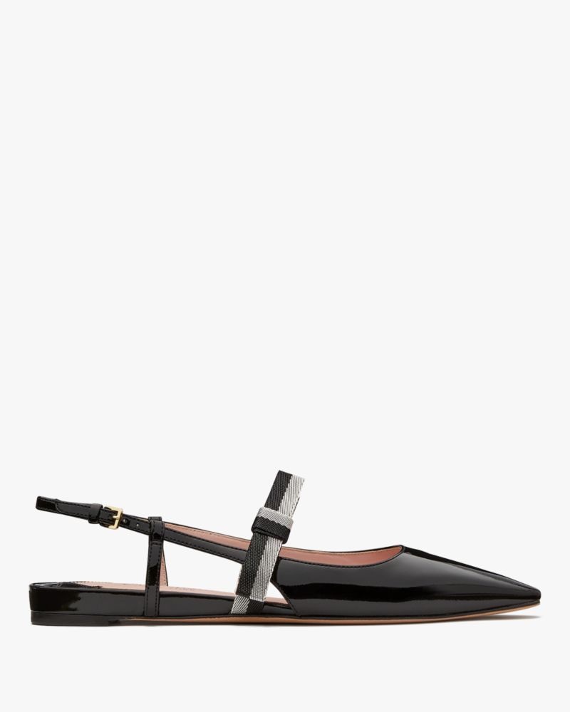 Kate Spade Maritza Flats Black Multicolor | 5270349-NR