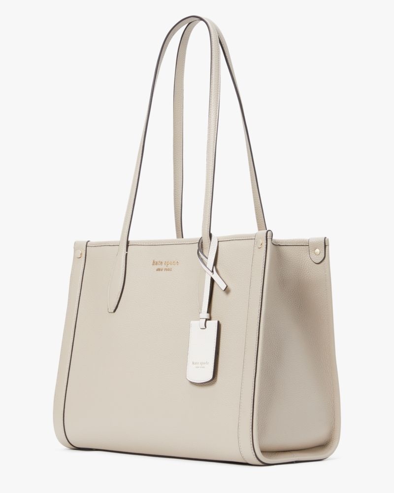 Kate Spade Market Pebbled Leather Medium Tote Earthenware | 6721850-NV