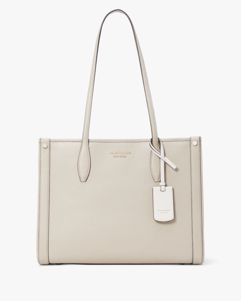 Kate Spade Market Pebbled Leather Medium Tote Earthenware | 6721850-NV