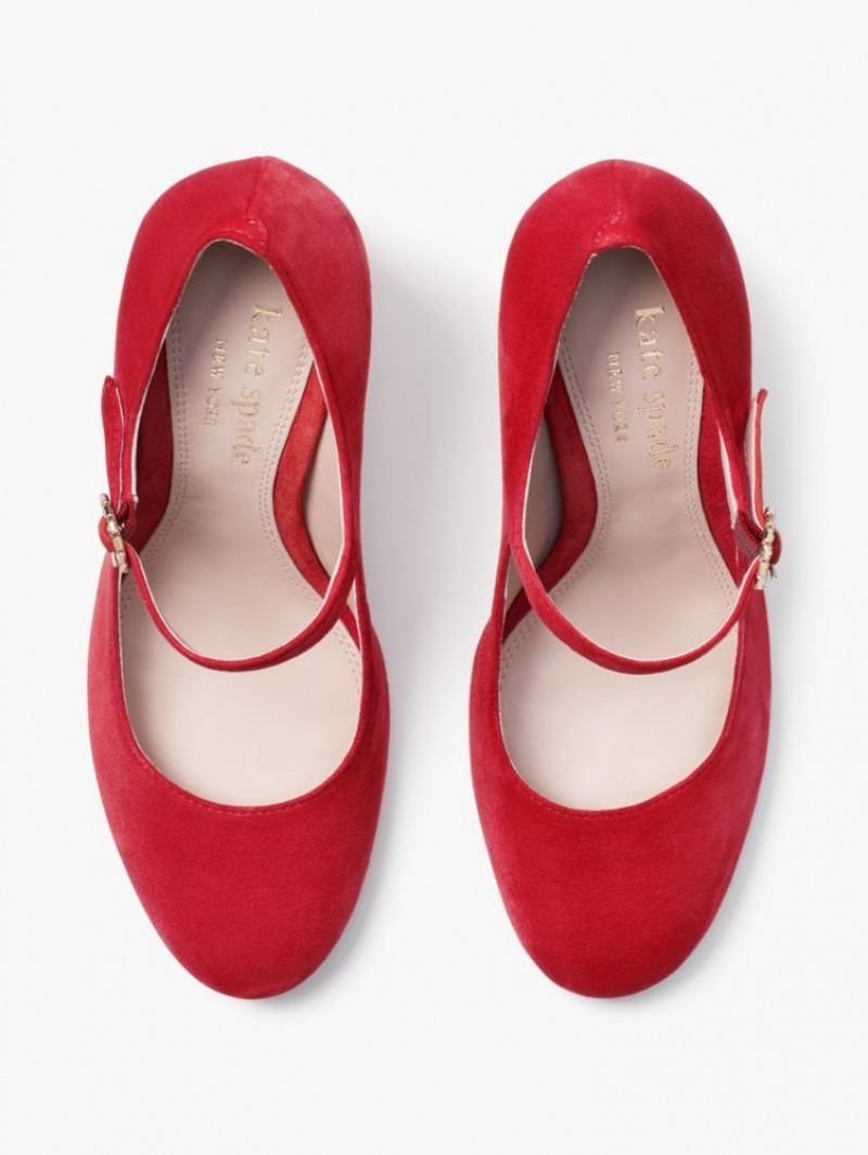 Kate Spade Marlene Pumps Red | 3786159-JP