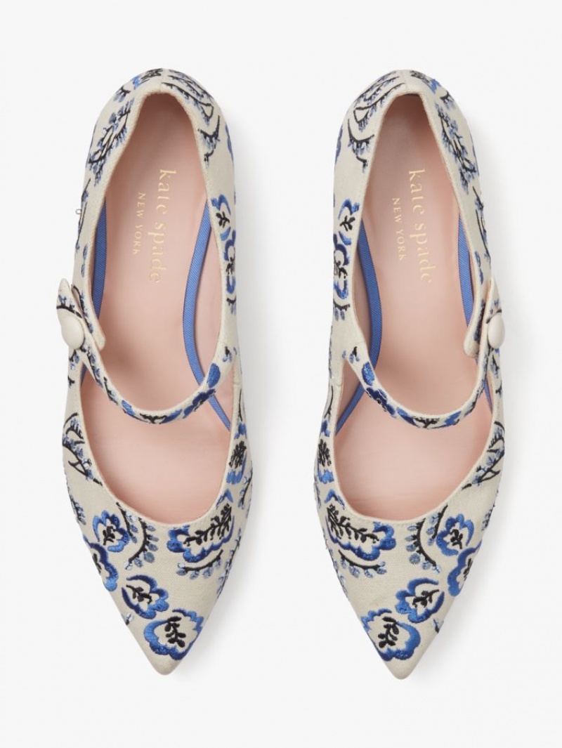 Kate Spade Maya Flats Par Picnic Flrl | 7413206-DX