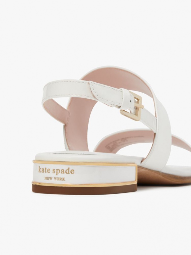 Kate Spade Merritt Sandals White | 0492631-OG