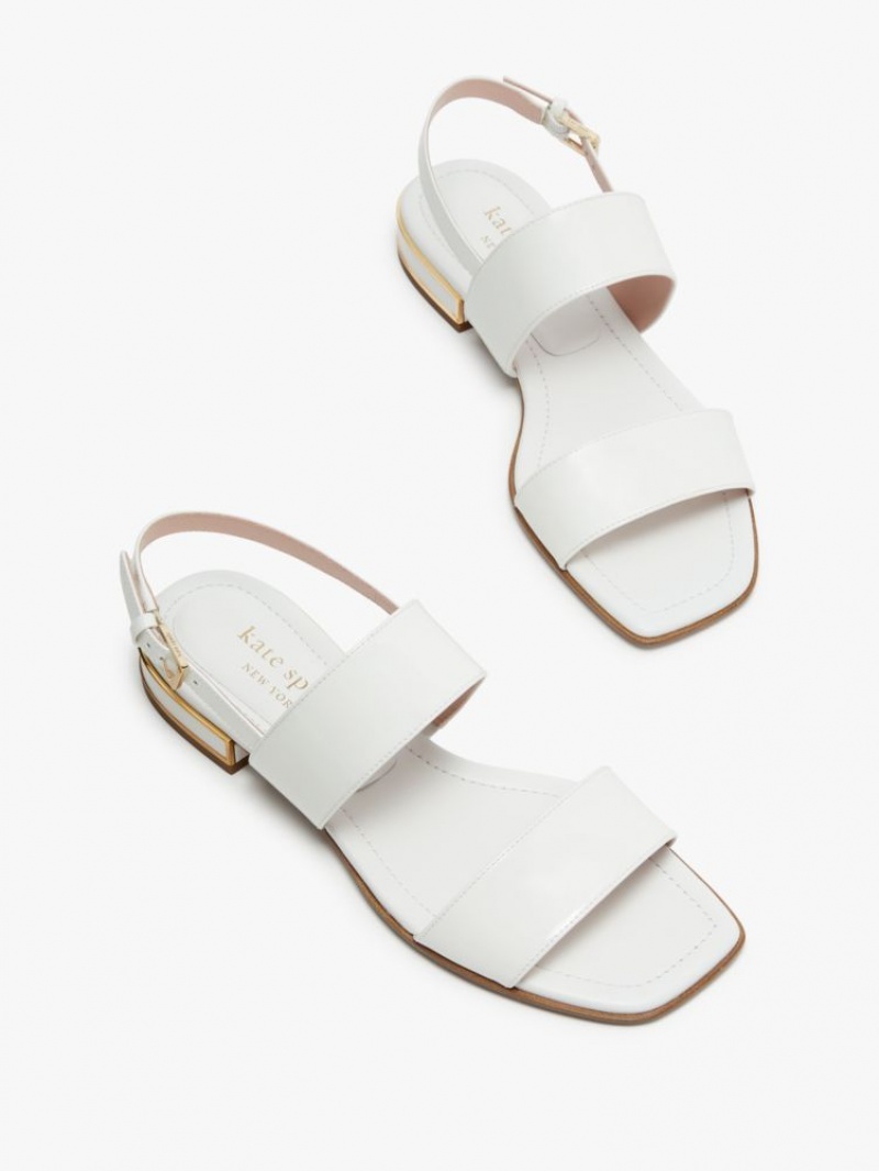 Kate Spade Merritt Sandals White | 0492631-OG