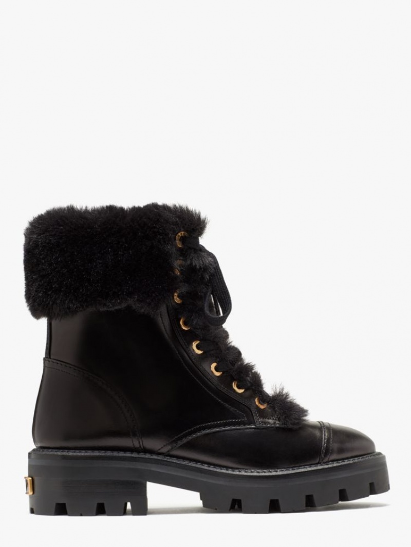 Kate Spade Merritt Winter Booties Black | 4639175-HY