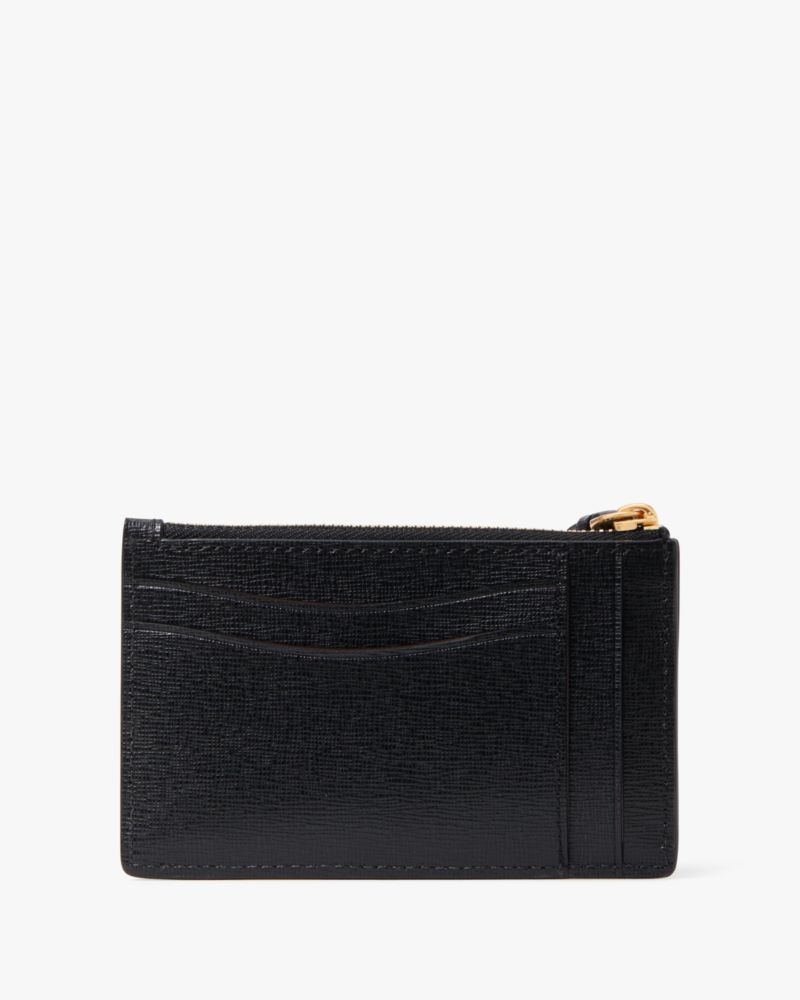 Kate Spade Morgan Card Case Wristlet Black | 6048972-MR