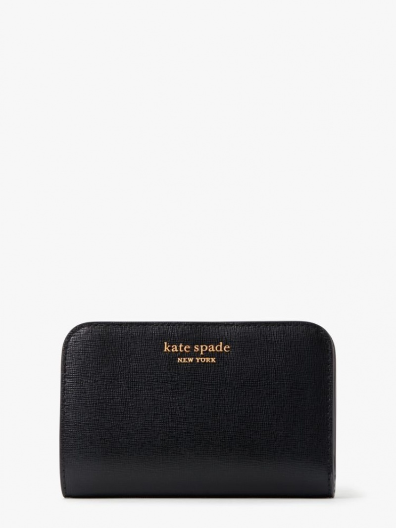 Kate Spade Morgan Compact Wallet Black | 1648390-NB