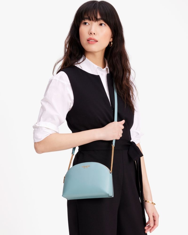 Kate Spade Morgan Double-zip Dome Crossbody Turquoise | 8275319-SG