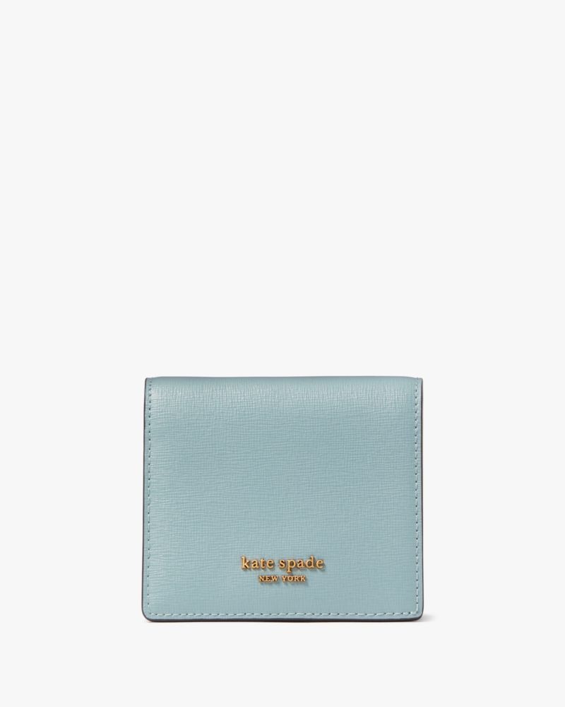 Kate Spade Morgan Small Bifold Wallet Turquoise | 6281097-JI