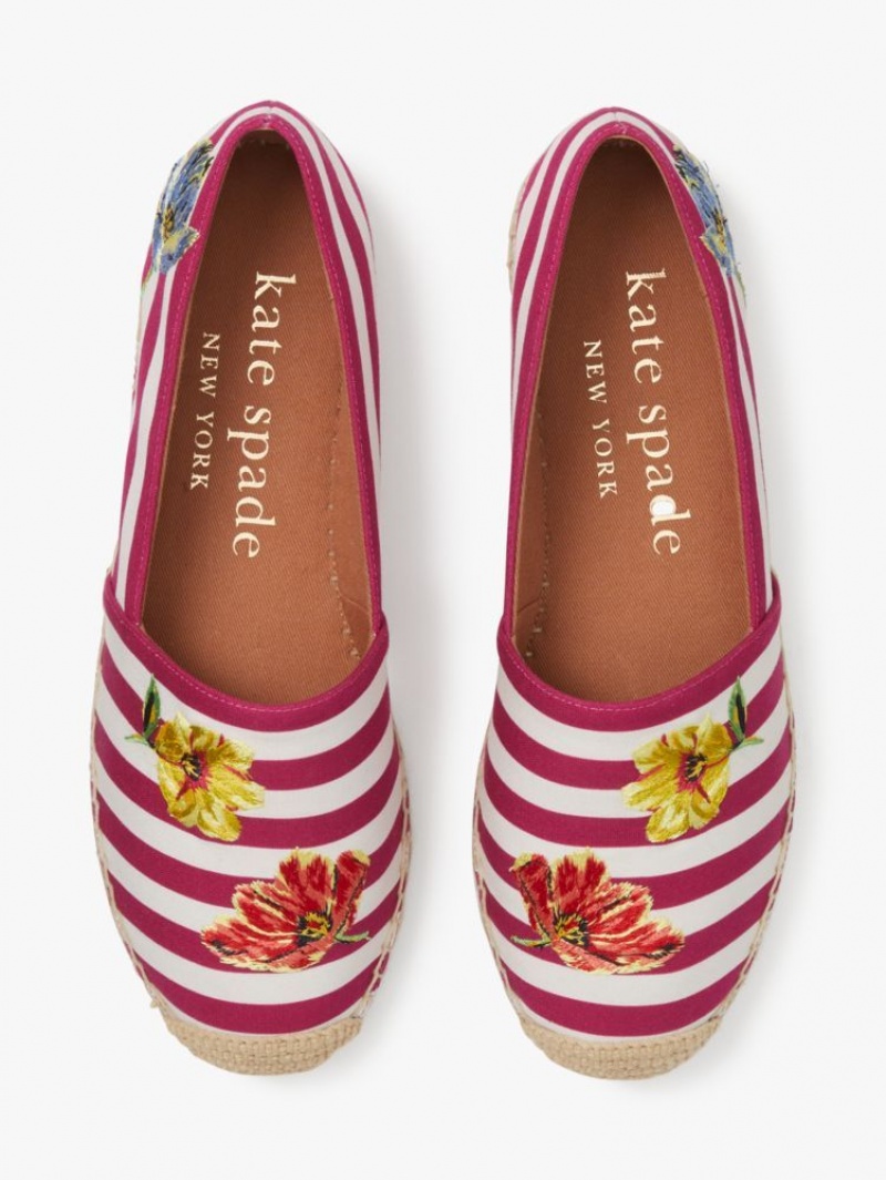 Kate Spade Picnic Espadrilles Purple Multicolor | 9053648-SI