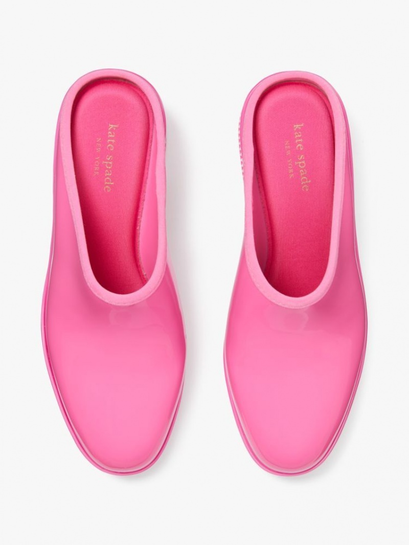 Kate Spade Puddle Garden Clogs Pink | 7943561-YO
