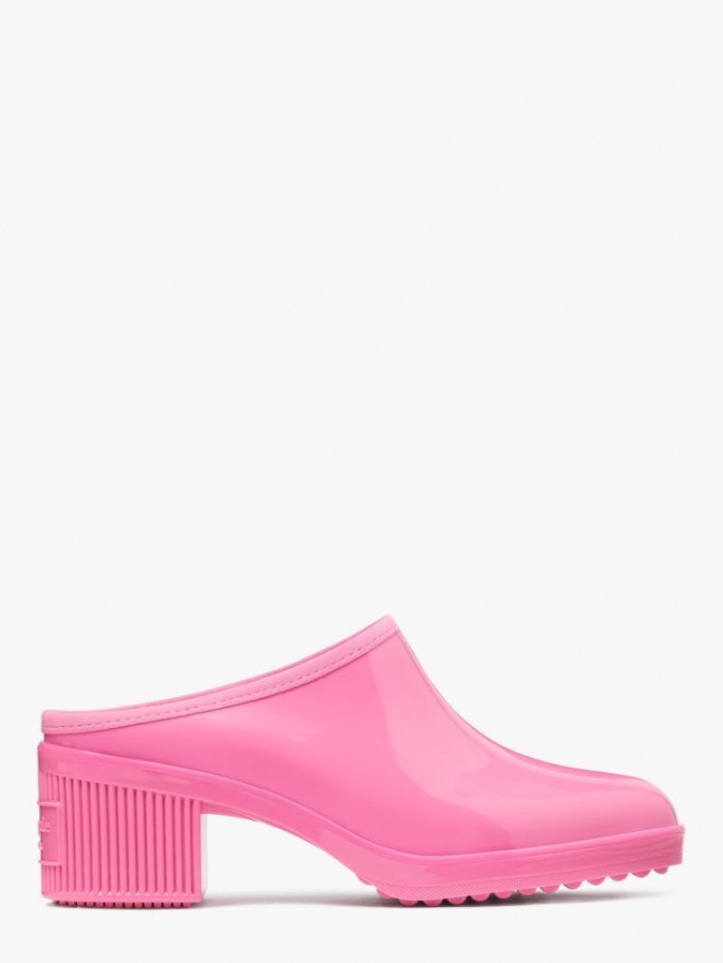 Kate Spade Puddle Garden Clogs Pink | 7943561-YO