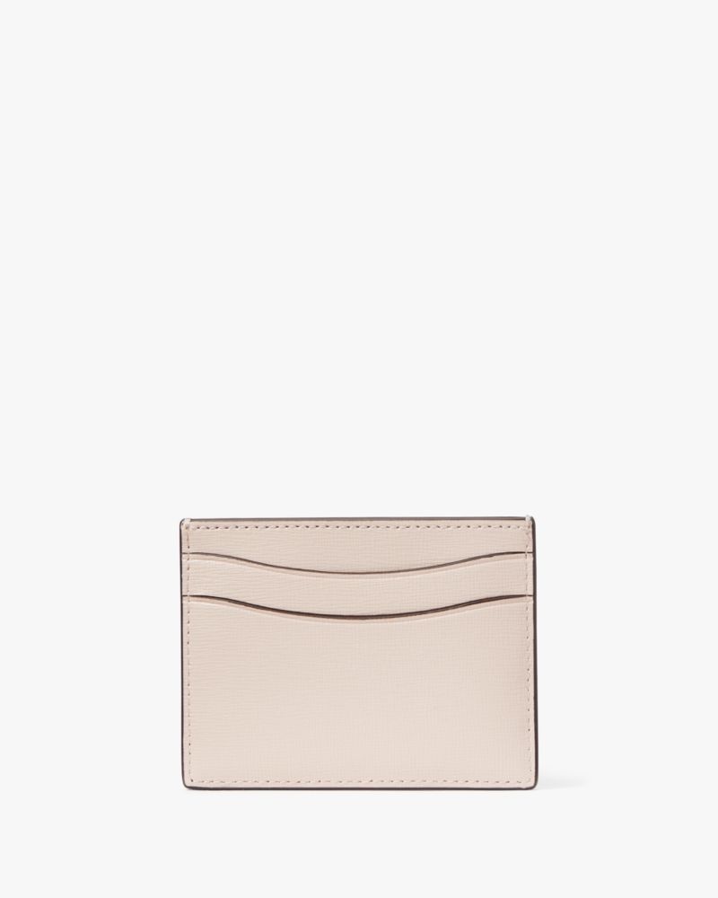 Kate Spade Purl Embellished Card Holder Pale Dogwood | 5749603-CE