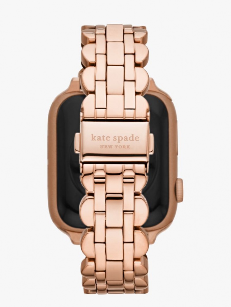 Kate Spade Rose Gold-tone Scallop Link Stainless Steel Bracelet 42/44/45mm Band For Apple Watch? Rose Gold | 4685092-ZR