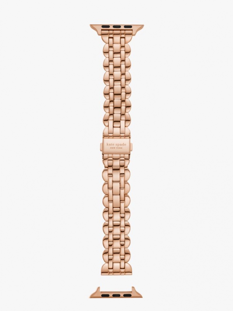 Kate Spade Rose Gold-tone Scallop Link Stainless Steel Bracelet 42/44/45mm Band For Apple Watch? Rose Gold | 4685092-ZR