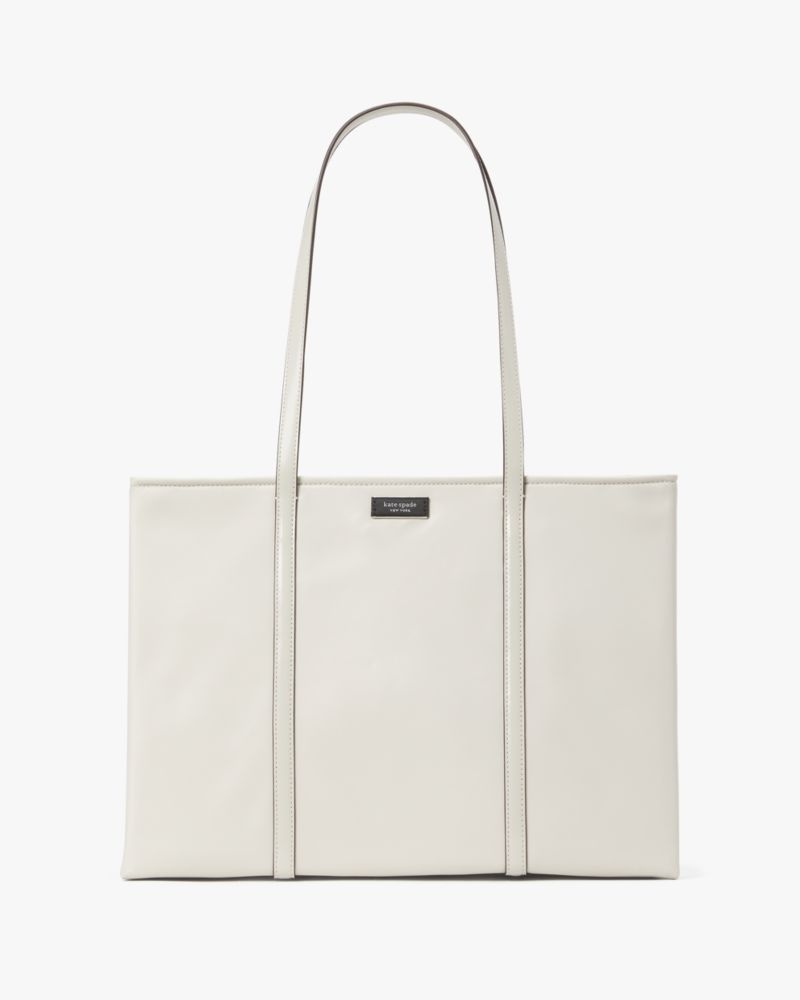 Kate Spade Sam Icon KSNYL Medium Tote Stony Beach | 6154078-DM