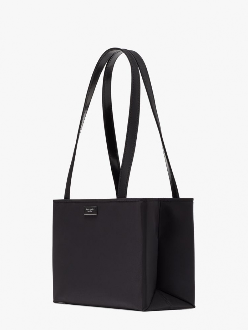 Kate Spade Sam Icon KSNYL Nylon Medium Shoulder Bag Black | 9058326-BQ