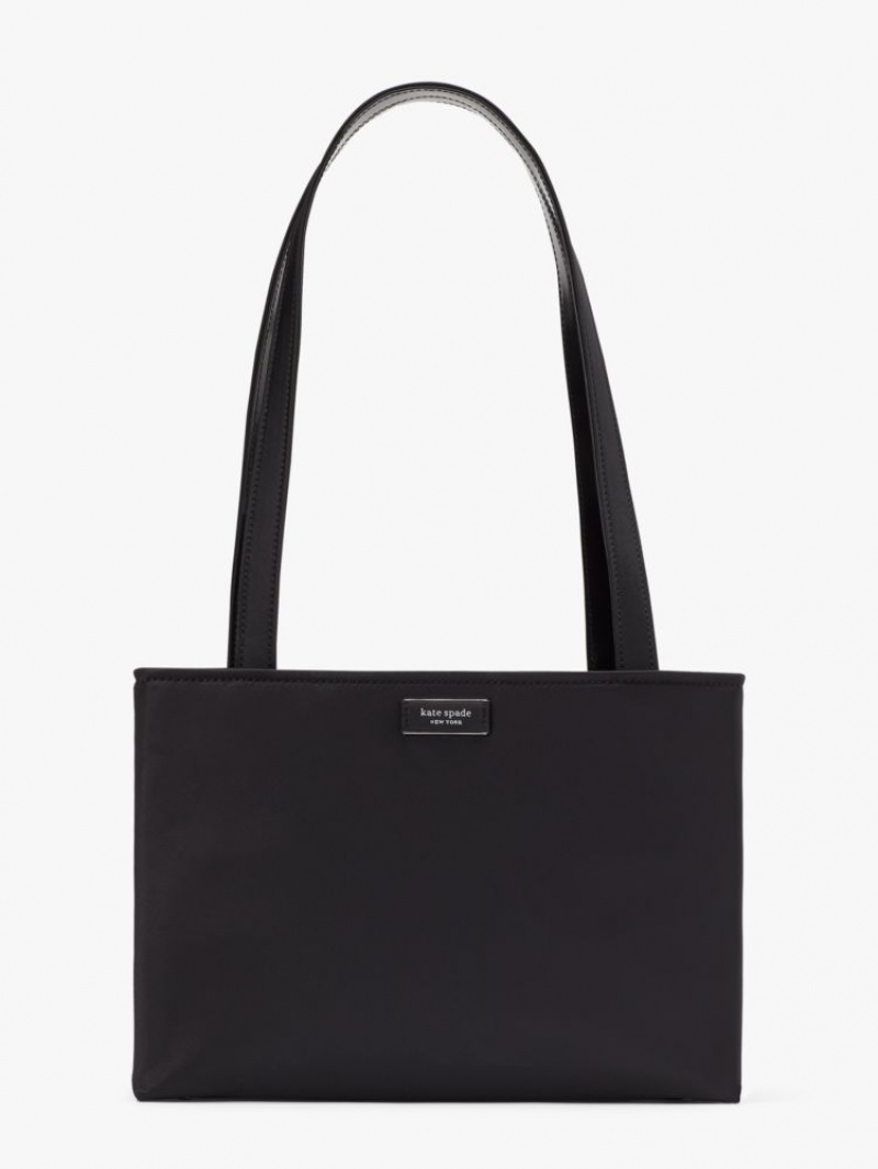 Kate Spade Sam Icon KSNYL Nylon Medium Shoulder Bag Black | 9058326-BQ