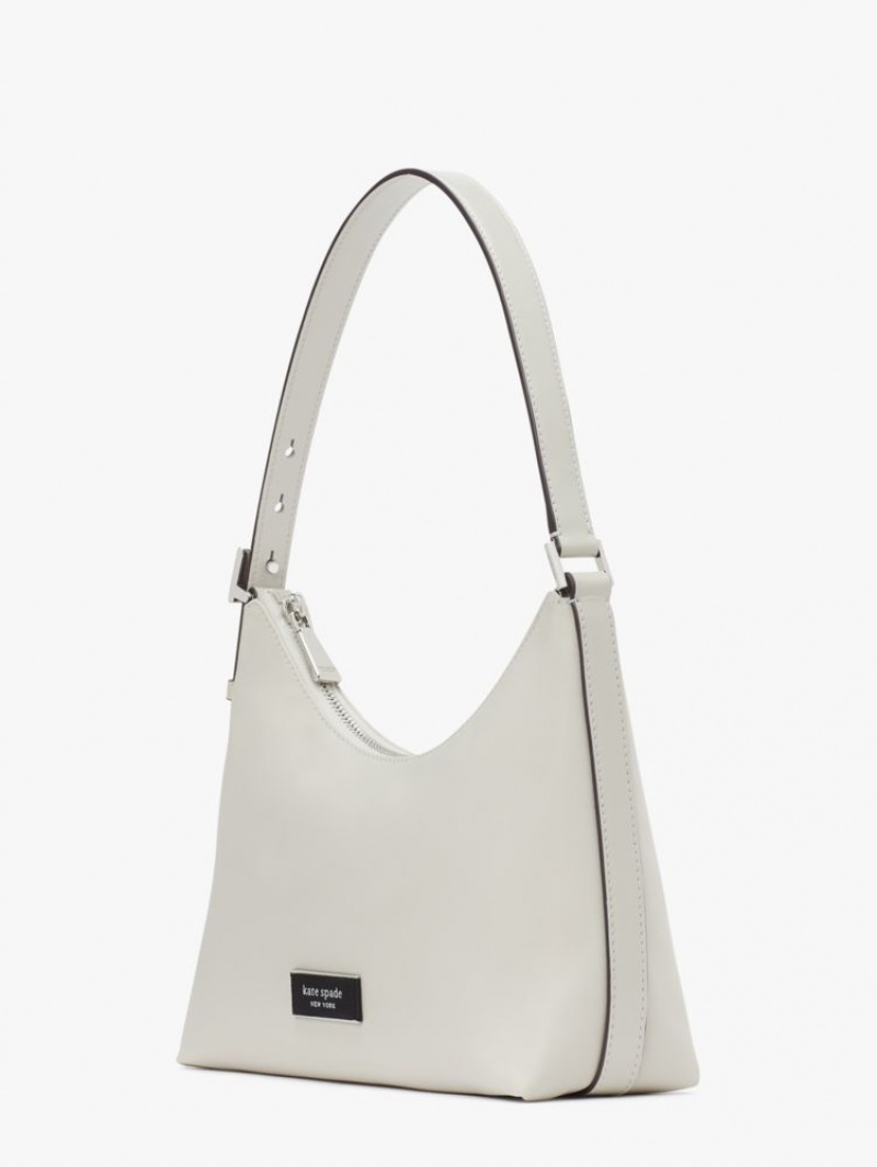 Kate Spade Sam Icon KSNYL Nylon Small Shoulder Bag Stony Beach | 3091765-FN