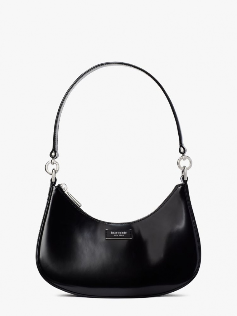 Kate Spade Sam Icon Small Convertible Crossbody Black | 9105426-AI