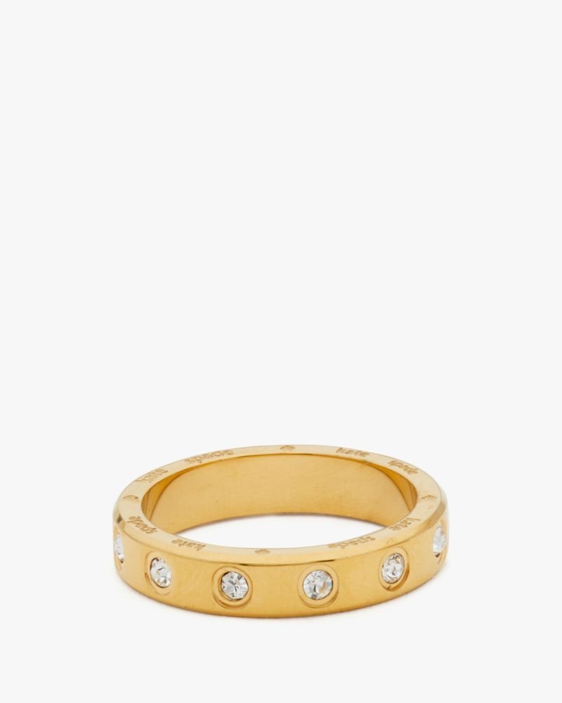 Kate Spade Set In Stone Ring Gold | 4738619-AK