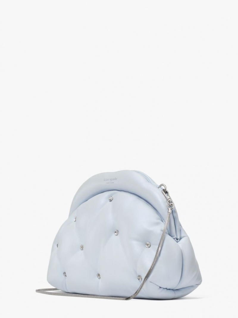 Kate Spade Shade Quilted Cloud Clutch Blue | 3471285-BA