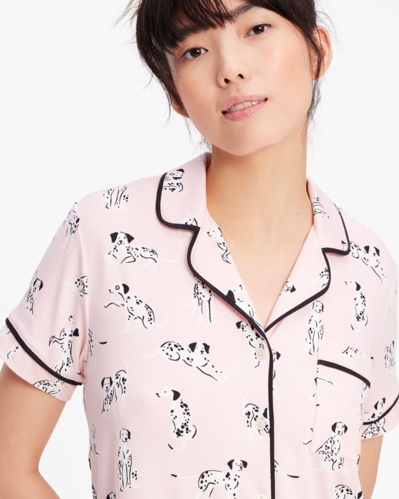 Kate Spade Short PJ Set Dalmations Print | 3806579-FQ