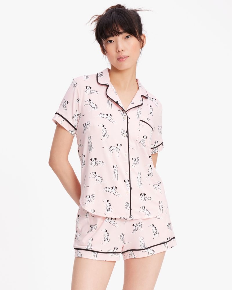 Kate Spade Short PJ Set Dalmations Print | 3806579-FQ