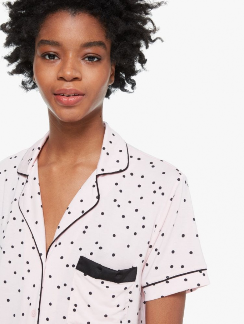 Kate Spade Short PJ Set Flamingo | 2540796-YP