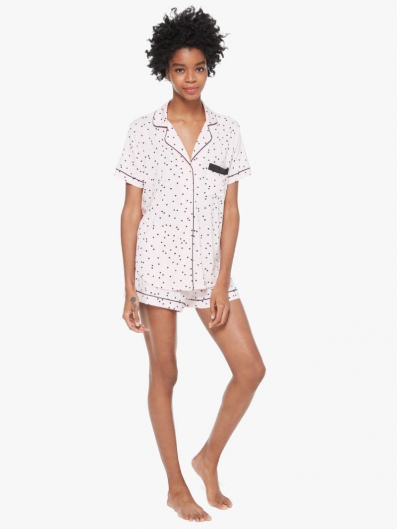 Kate Spade Short PJ Set Flamingo | 2540796-YP