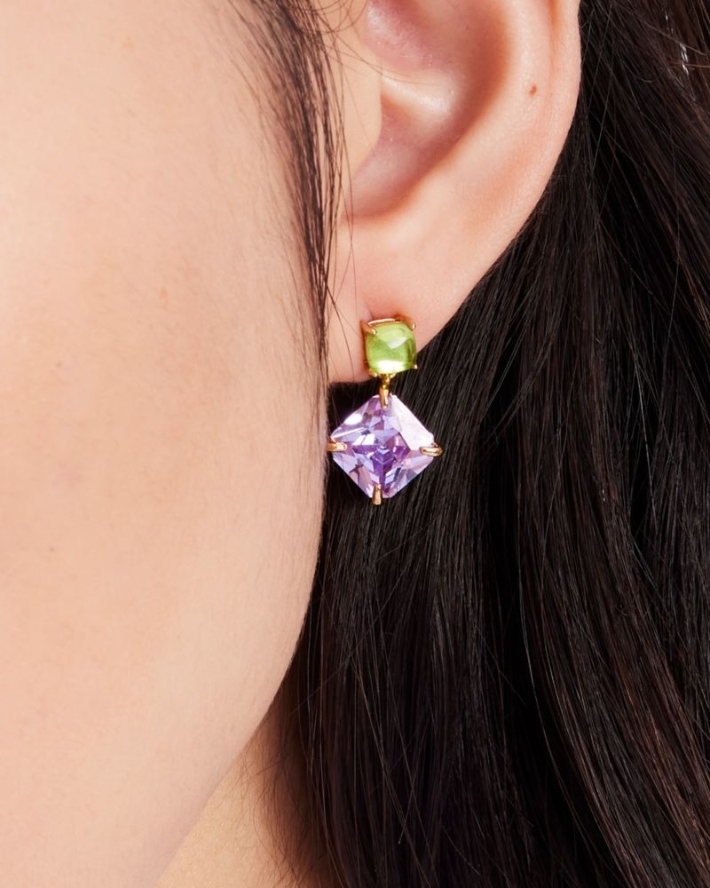 Kate Spade Showtime Drop Earrings Lavender Multicolor | 9827045-OD