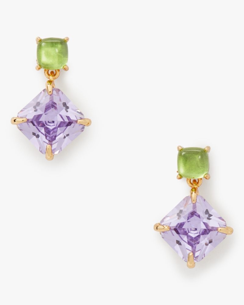 Kate Spade Showtime Drop Earrings Lavender Multicolor | 9827045-OD