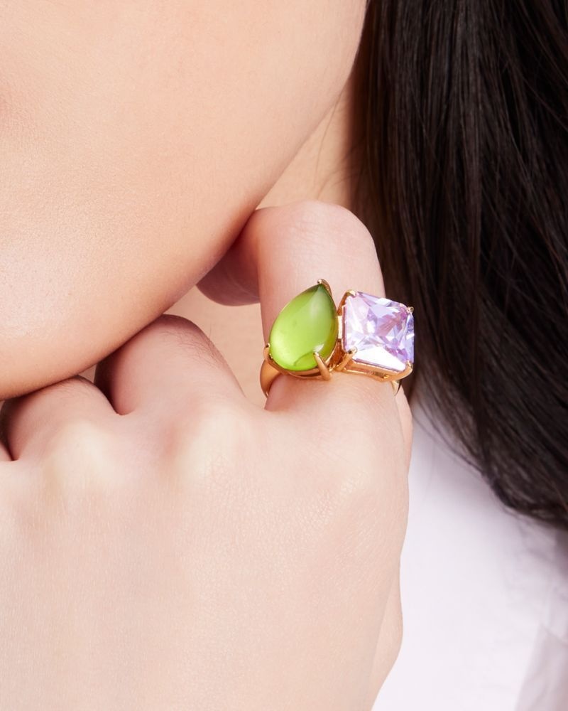 Kate Spade Showtime Ring Lavender Multicolor | 9358620-GJ