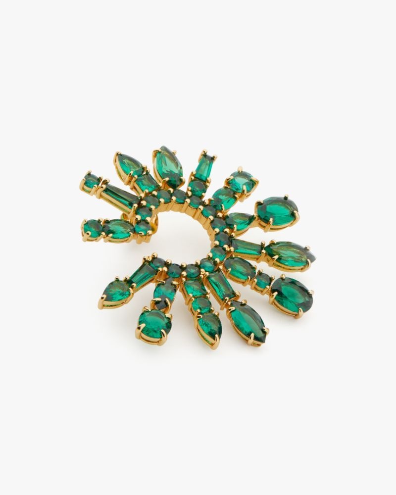 Kate Spade Showtime Statement Hoops Turquoise | 7935206-TY