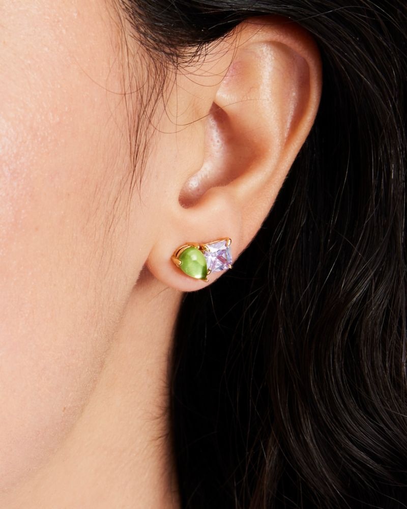 Kate Spade Showtime Studs Lavender Multicolor | 8329710-YR