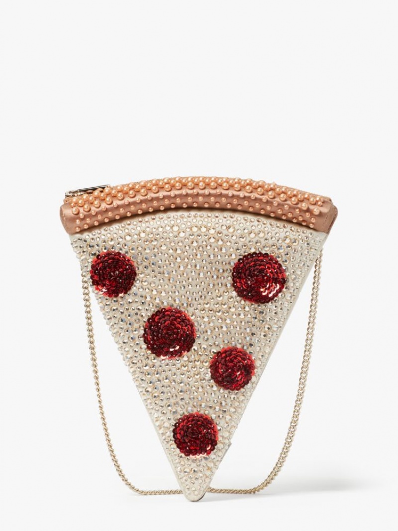 Kate Spade Slice 3d Pizza Crossbody Multicolor | 8627139-VE
