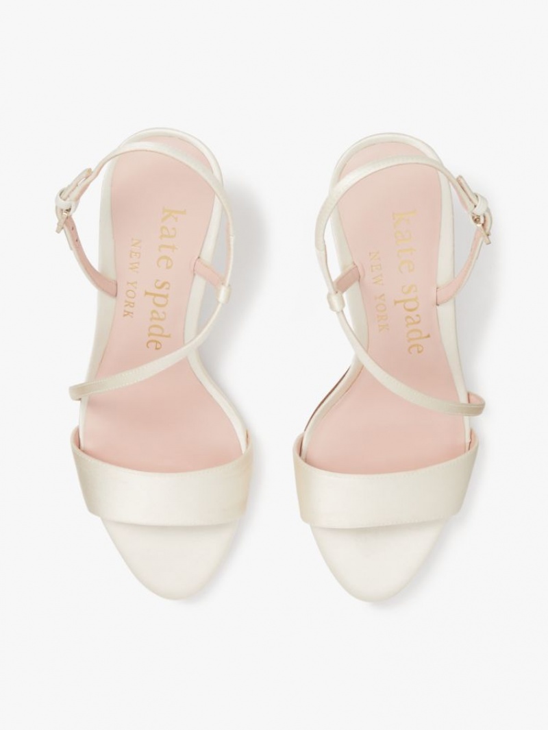 Kate Spade Sparkle And Shine Sandals White | 3641897-ME