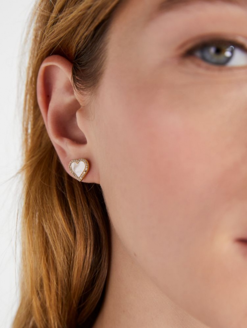 Kate Spade Take Heart Studs Gold | 3140582-PL