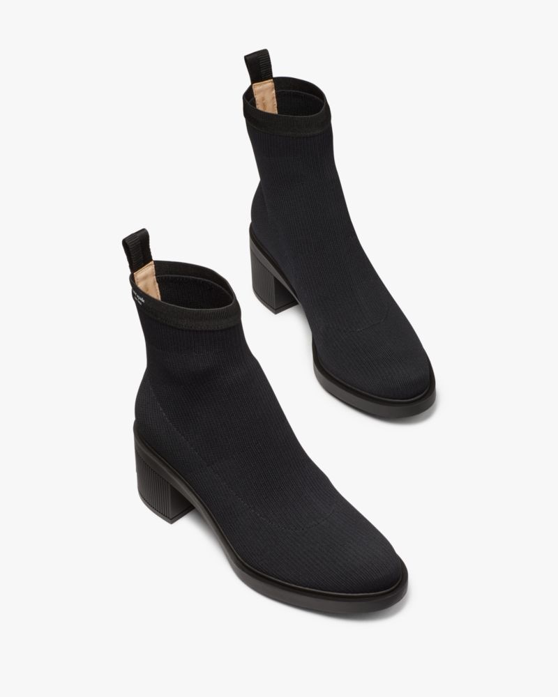 Kate Spade Tall Order Booties Black | 8132740-SQ