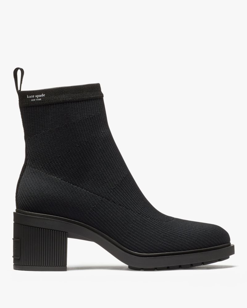 Kate Spade Tall Order Booties Black | 8132740-SQ