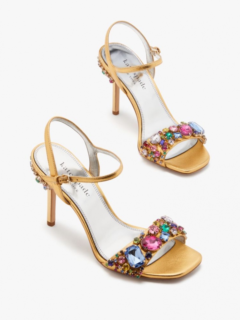 Kate Spade Treasure Sandals Gold | 5437082-OB