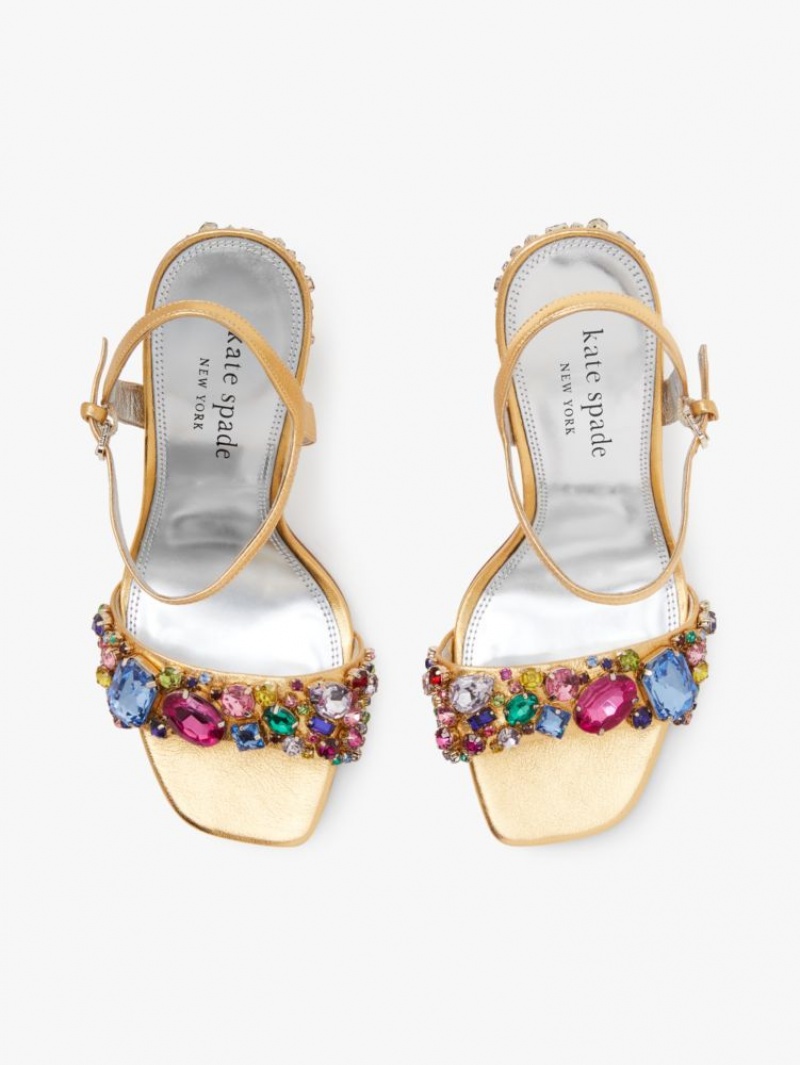 Kate Spade Treasure Sandals Gold | 5437082-OB