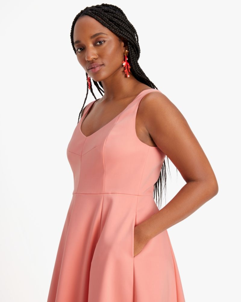 Kate Spade Twill Grace Dress Sea Star | 9704238-QL