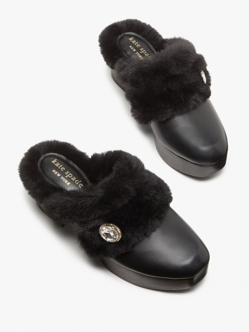 Kate Spade Uma Clogs Black | 0319578-RY