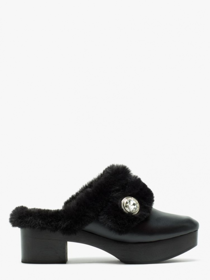 Kate Spade Uma Clogs Black | 0319578-RY