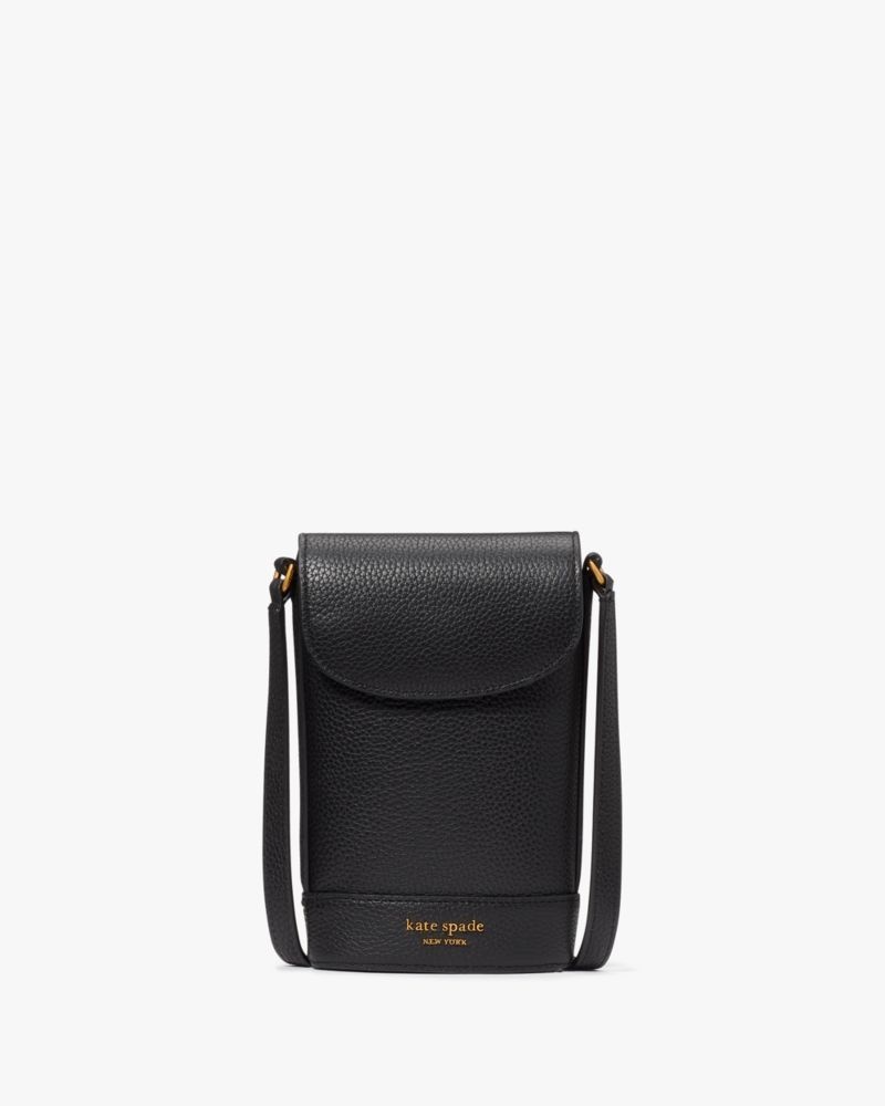 Kate Spade Veronica North South Phone Crossbody Black | 4703928-MV