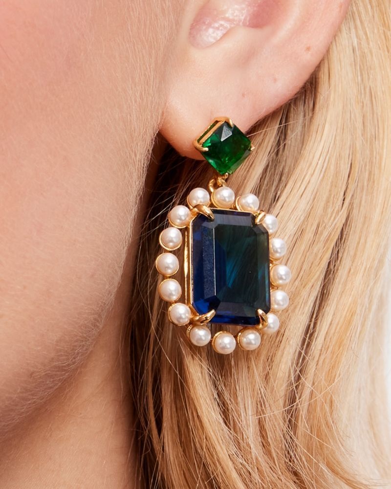 Kate Spade Victoria Drop Earrings Blue / Multicolor | 8270495-AL